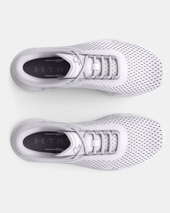 Women's UA TriBase™ Reign 4 Training Shoes in White image number 2